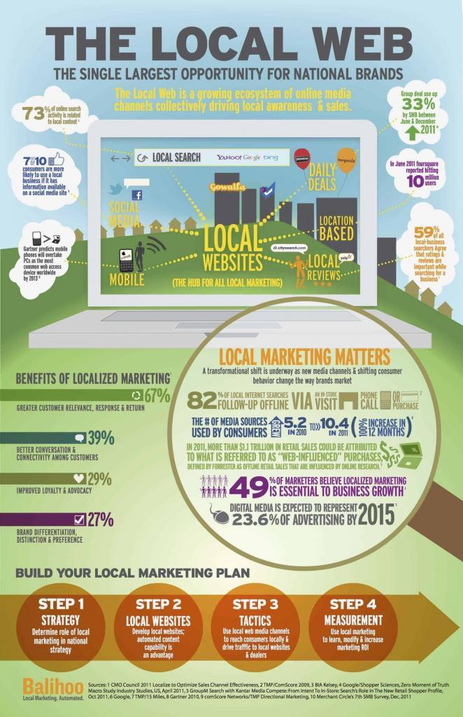 Local Web Infographic