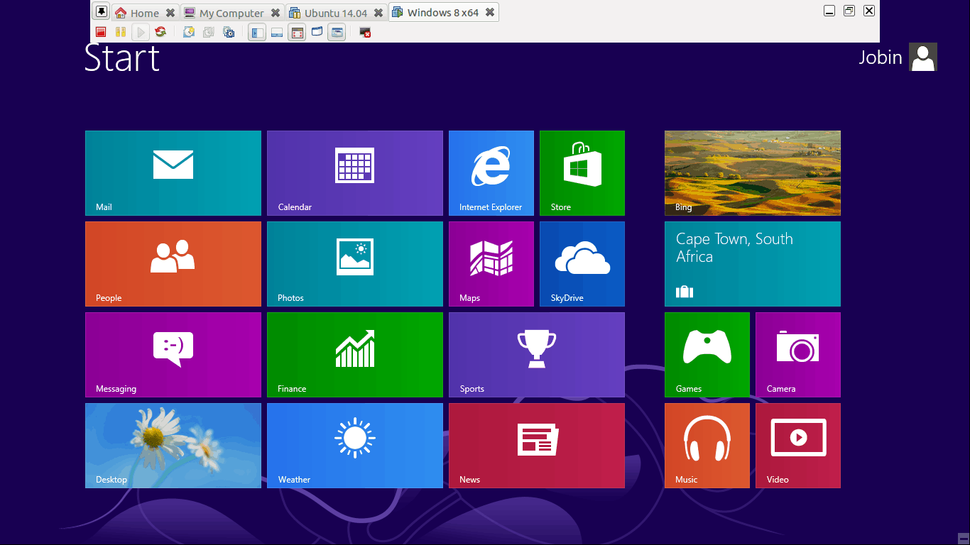 Windows 8 Screenshot