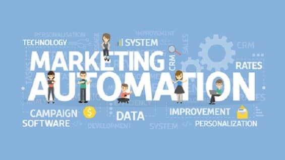 Marketing automation concept